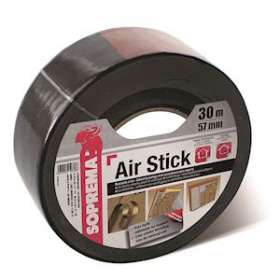 Ruban adhésif d étanchéité à l air AIR STICK - 30M X 57MM|Soprema-EFSAIRSTICK