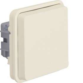 cubyko Prise Schuko associable blanc IP55|Hager-HAGWNA160B