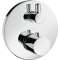 Set de finition pour mit therm encastré, avec robinet d'arrêt et inverseur chr|Hansgrohe-HA338720000