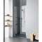 Paroi pivotante RAYA RA1WR L90 2M argent poli v.clair clean