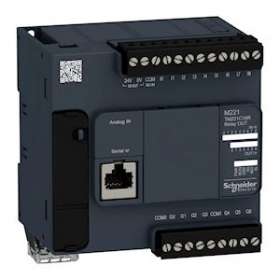 Modicon M221, contrôleur 16E/S relais, port série, 100/240VCA|Schneider Electric-SCHTM221C16R