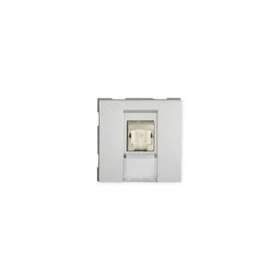 Prise TerCia RJ45 Catégorie 6a STP 2 modules alucolor|Iboco-IBOB45053