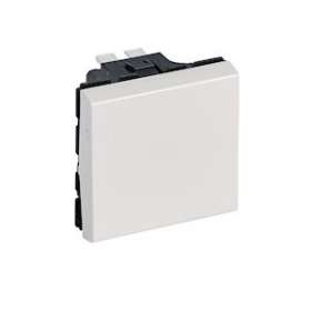 Interrupteur ou va-et-vient Logix - 2 modules - Bornes auto - Blanc Artic|Planet wattohm-PLW49007