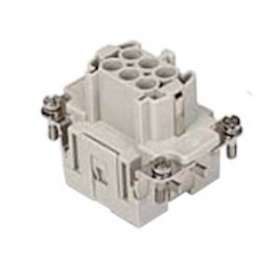 Insert femelle lame pression 6P+T 16A 500V gabarit 44.27|Ilme-IL1CSEF06