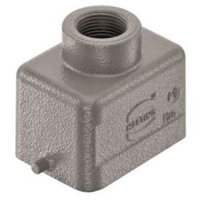 Han 6 B Hood Top Entry LC 2 Pegs-M20|Harting-HRG19300061440