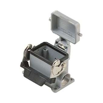 Embase saillie M20 levier + couvercle gabarit 44.27|Ilme-IL1MHP06LS20