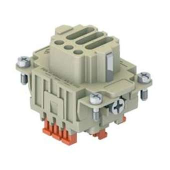 Insert femelle raccordement rapide 9P+T 10A - 400V - gabarit 44.27 série CDSH|Ilme-IL1CDSHF09