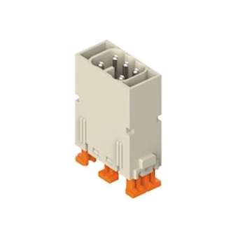 Insert prise 6 logements 16A 500V à sertir femelle|Ilme-IL1CX06CF