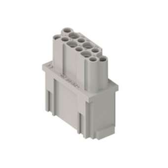 Insert femelle à sertir 12 pôles 10A - 250V|Ilme-IL1CX12DF