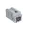 Adaptateur pour connecteur RJ45 CAT 6 class E femelle pour capots gabarit 21.21
