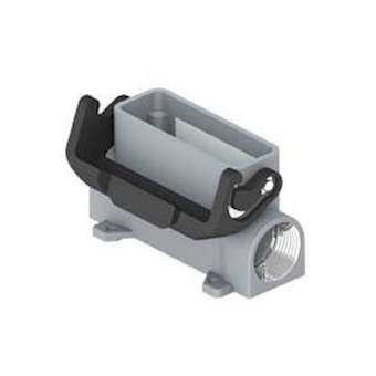 Embase saillie haut profil 1 levier PG16 gabarit 66.16|Ilme-IL1CZAP25L