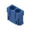 Insert pneumatique 2 logements pour tubes diamètre 6.0