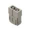 Insert mâle 2 pôles 40A 1000V vis axiale - pour section 2.5 à 8 mm²