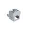 Adaptateur pour connecteur RJ45 mâle CAT 6 class E technologie IDC gabarit 21.21