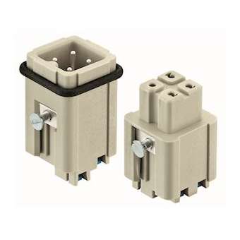 Han 3A male insert with Quick-Lock|Harting-HRG09200032633