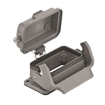 Han B Base Panel 1 Lever Metal Cover|Harting-HRG09300100318