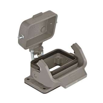 Han B Base Panel 1 Lever Metal Cover|Harting-HRG09300060318