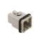 Insert mâle à sertir 8P 10A 50V gabarit 21.21
