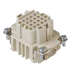 Insert femelle à sertir 24P+T 10A/250V gabarit 44.27|Ilme-IL1CDDF24