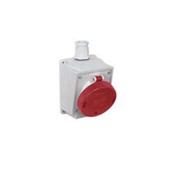 Socle de prise 380V 3P+T 32A IP67|Ilme-IL1PEW3264PP