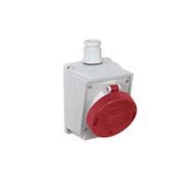 Socle de prise 380V 3P+T+N 32A IP67|Ilme-IL1PEW3265PP