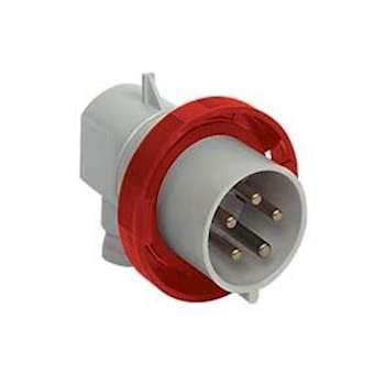 Fiche mobile coudée 380V 32A IP67 3P+T+N|Ilme-IL1PEW3265SA