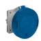 Socle droit 220V 32A 3P+T IP67
