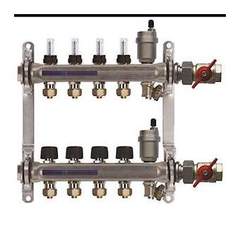 Collecteur tout INOX - 9 Circuits - 13x16|Tec control-TETCOLLINH9