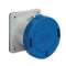 Socle droit 220V 63A 2P+T IP67