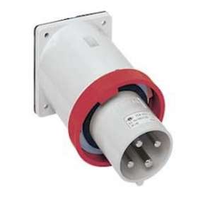 Socle de connecteur encastré 3P+T 380V IP67 63A|Ilme-IL1PEW6364SI
