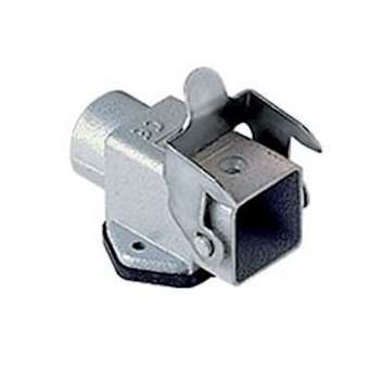 Embase alu coudée avec sortie presse-étoupe M20 - gabarit 21.21|Ilme-IL1MKAIAP20