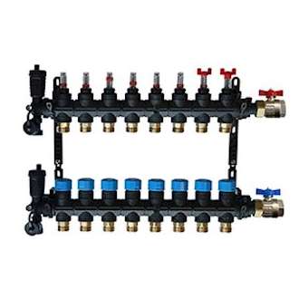 Collecteur matériau de synthèse MONOBLOC - 8 Circuits|Tec control-TETCOLLMSCPB16-8