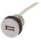 har-port USB 2.0 A-A, PFT 0,5m cable