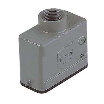 Han A Hood Top Entry LC two pegs M20|Harting-HRG19200101440