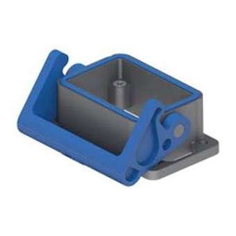 Embase encastrée 1 levier gabarit 44.27 T-TYPE H - joint en HNBR|Ilme-IL1THIH06L