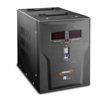 R2 PRO 5000 Régulateur de tension 5000 VA Bornier|Infosec communication-IN8R2PRO5000