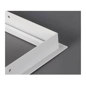 Cadre encastré pour panneau led 300x1200 RAL9016|-GCHQTRF30120W