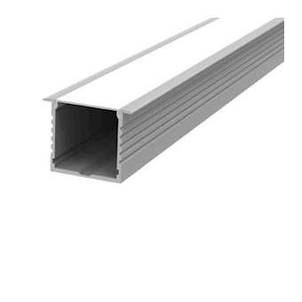 Profil RPL3535 alu 2m plexi mat accessoires inclus|-GCHRPL3535AM2