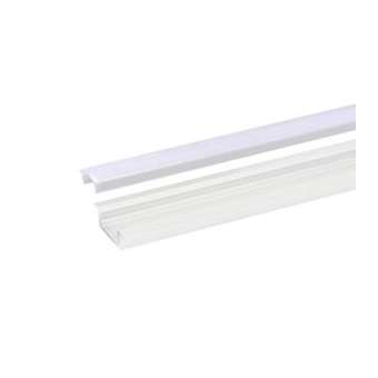 Profil RSL7 blanc 2m plexi mat accessoires inclus|-GCHRSL7WM2