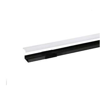 Profil SL7 noir 2m plexi mat accessoires inclus|-GCHSL7BM2