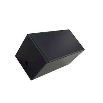 Profil SL Flat 25x25 noir 2m diff noir accc incl|-GCHSLF2525BB2