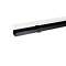 Profil SLW15 noir 2m plexi mat accessoires incl.