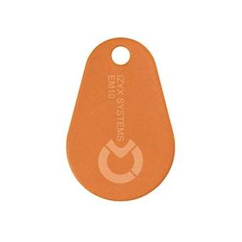 Tag porte-clés RFID KFX IP 68 125 KHz EM10 pour lecteurs RFID IZYX SYSTEMS|-IZYAKFXEM10