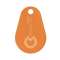 Tag porte-clés RFID KFX IP 68 13,56 MHz MS50 pour lecteurs RFID IZYX SYSTEMS