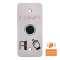 Capteur IR diam. 19 mm 12/24V DC Halo bleu/vert Buzzer Rel. temporisé + SSP101
