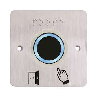 Capteur IR diam. 38 mm 12/24V DC Halo bleu/vert Buzzer Rel. temporisé + SSP231|-IZYIRS38BP231