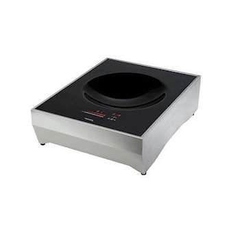 Wok induction posable, 1 foyer 3200W, gamme Design|Tecnox-TNXDW3200-1