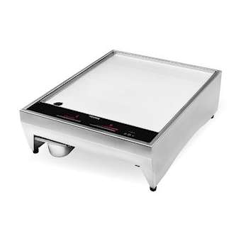 Plancha posable, 2 foyers, gamme Design, Dimensions (LxPxH) mm: 386x526x15|Tecnox-TNXDG3200-1