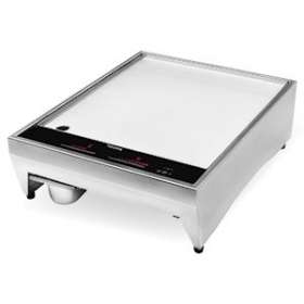Plancha posable, 2 foyers, gamme Design, Dimensions (LxPxH) mm: 386x526x15|Tecnox-TNXDG3200-1