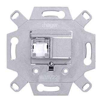 1930 RJ45 simple Cat 6 STP|Hager-HAGWMV226